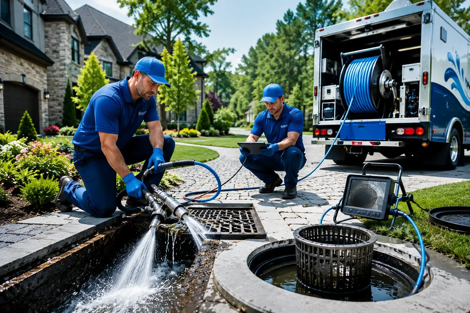 Local outdoor drain cleaning professionals in Onyx, CA
